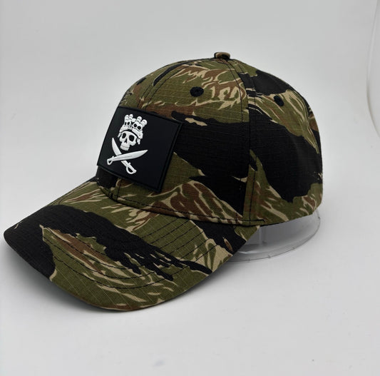 The Black Flag Ball Cap - Tiger Stripe